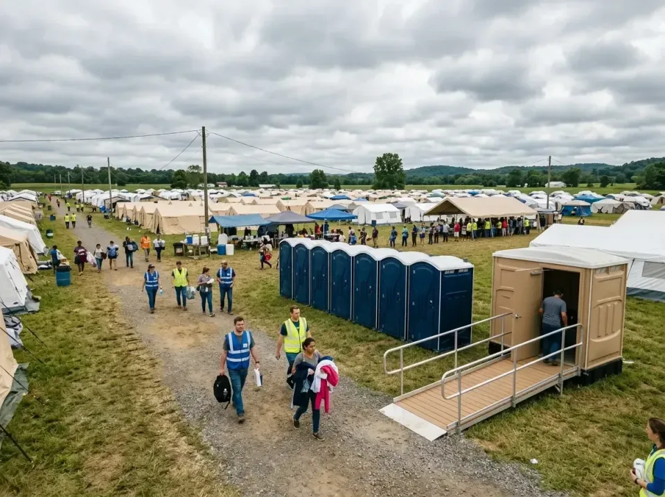 disaster-relief-camp-restrooms-010 — frequently asked questions, Dumpster & Portable Bathrooms Rental in Indian Hills, NV